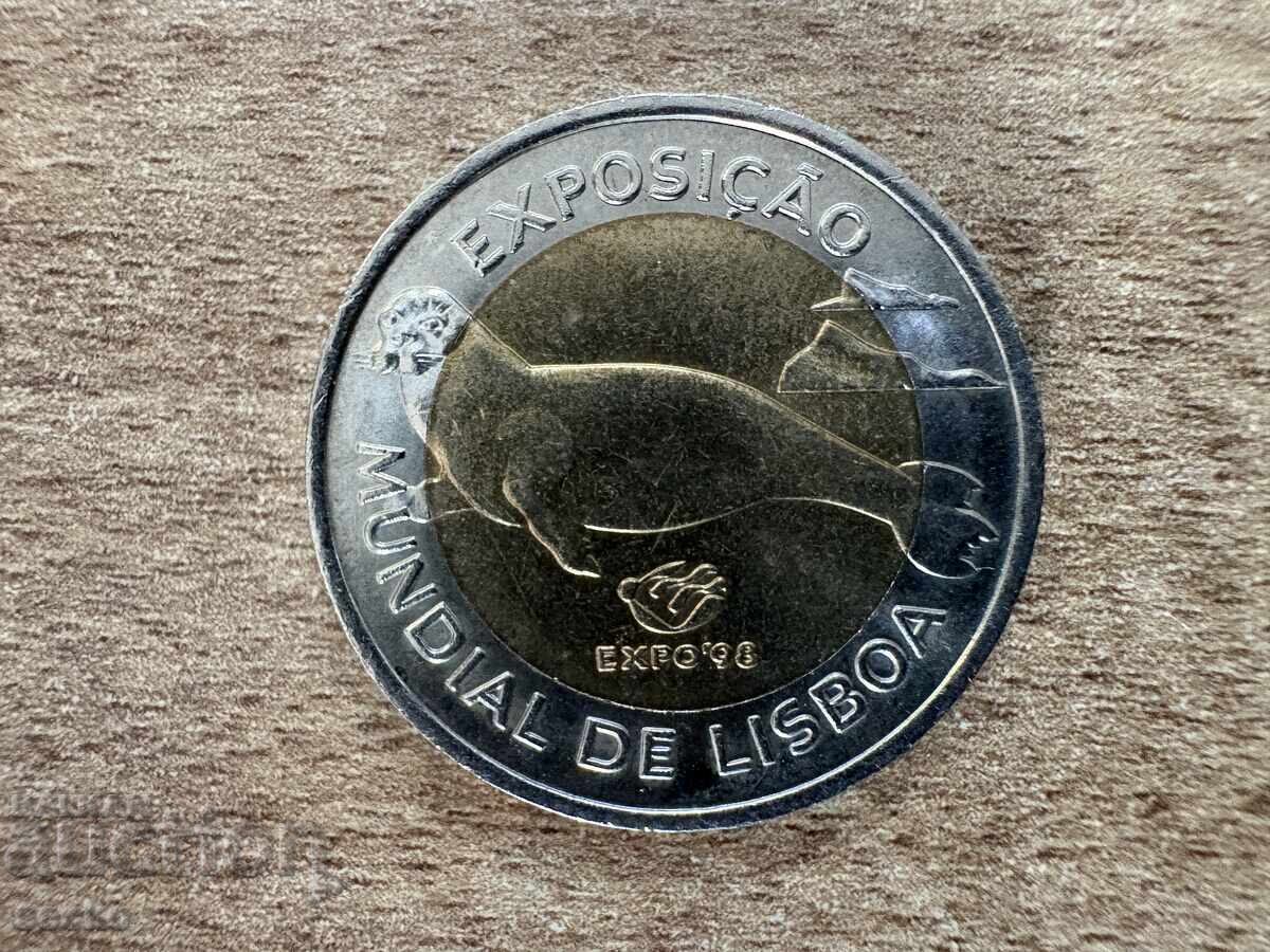 Πορτογαλία - 100 εσκούδος (1997) - Λισαβόνα ΕΧΠΟ 1998 με τιμή 3.25 BGN | € 1.66 Πορτογαλία - 100 εσκούδος (1997) - Λισαβόνα ΕΧΠΟ 1998 με τιμή 3.25 BGN | € 1.66