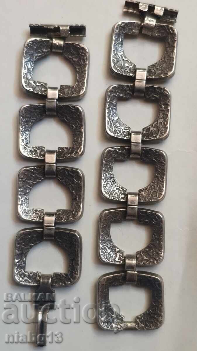 Δημοπρασία Ασημένια αλυσίδα ρολογιού