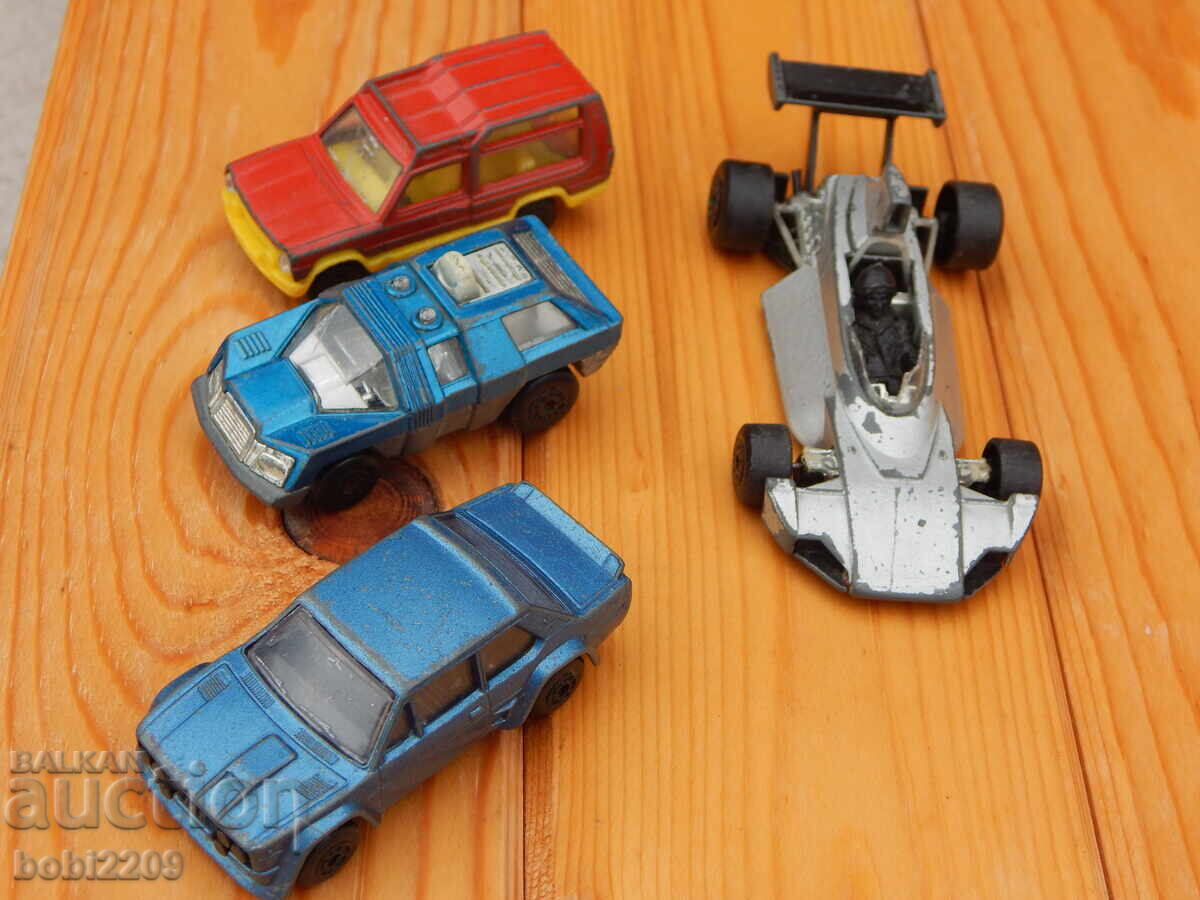 Lot of 4 Bulgarian MATCHBOX Bulgaria Fiat Abarth cars with price 31.00 BGN | € 15.85