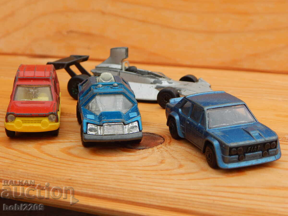 Lot of 4 Bulgarian MATCHBOX Bulgaria Fiat Abarth cars - 5