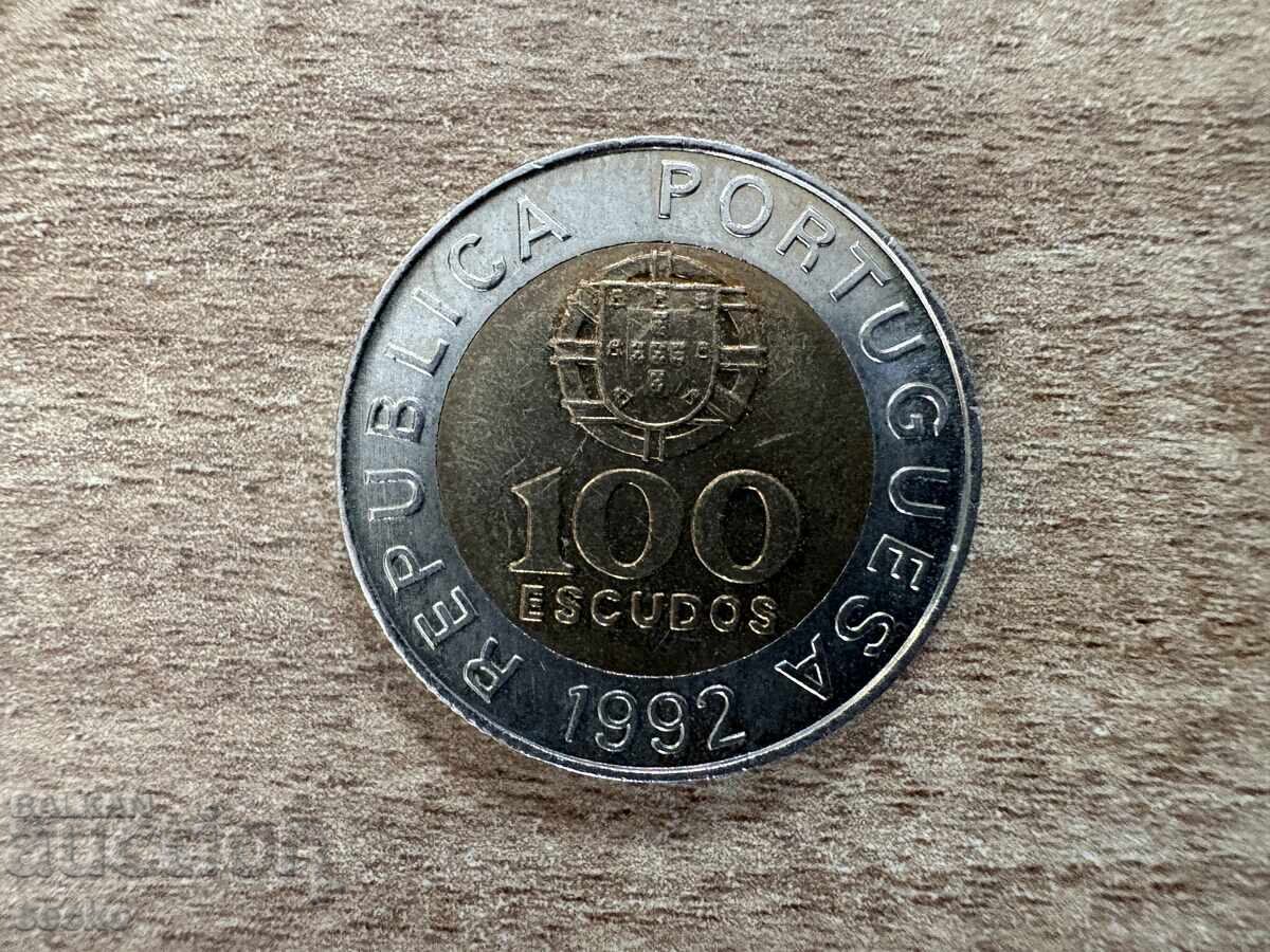 Portugalia - 100 eskudo (1992) Portugalia - 100 eskudo (1992)