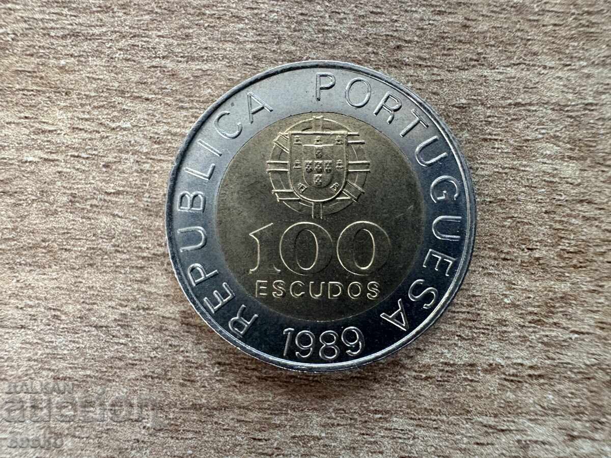 Πορτογαλία - 100 εσκούδος (1989) Πορτογαλία - 100 εσκούδος (1989)