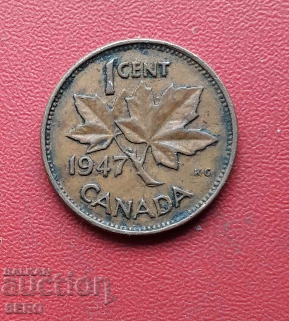 Canada-1 cent 1947 Canada-1 cent 1947