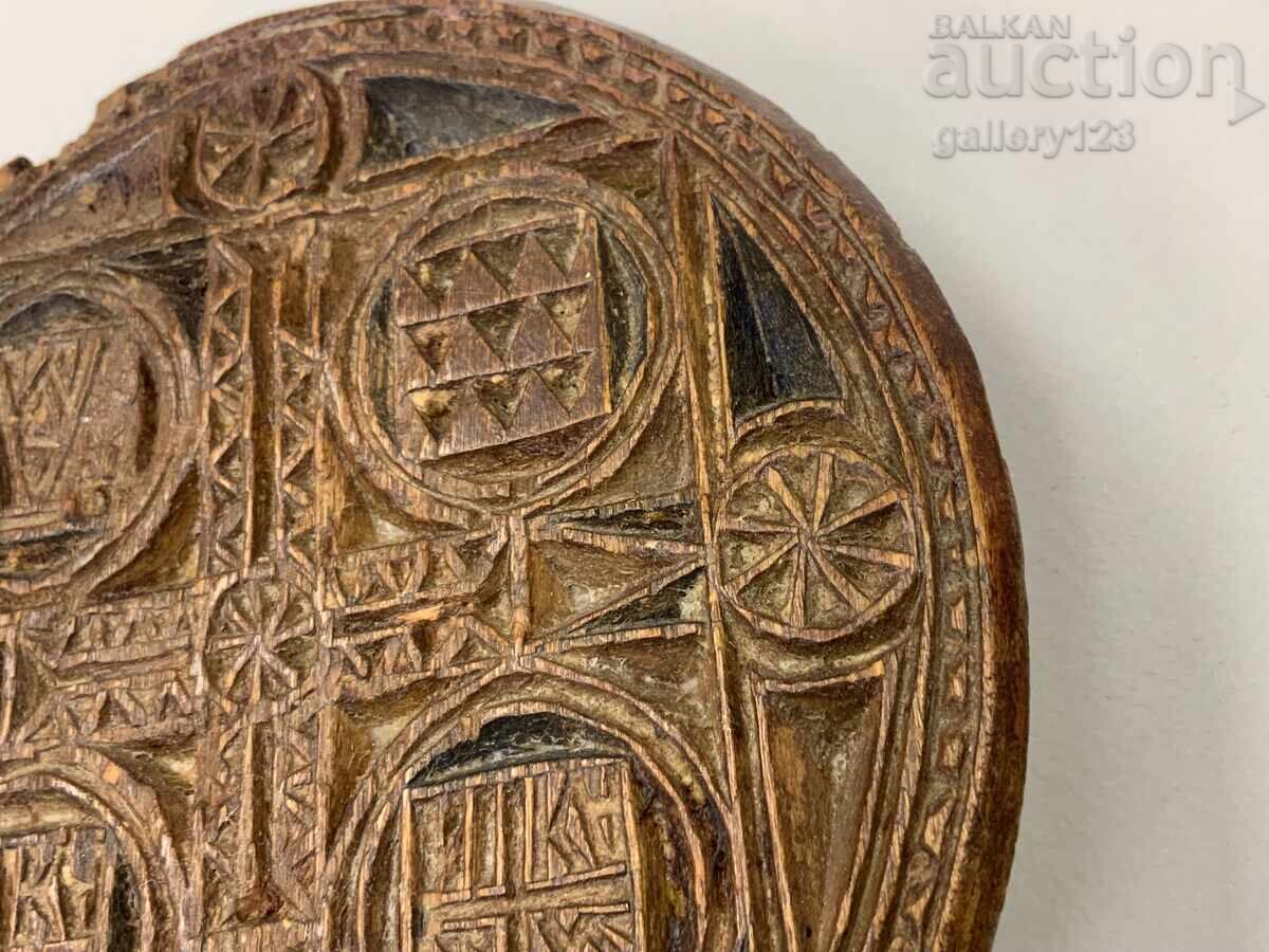 Renaissance carved prosphor for ritual bread - 6 Renaissance carved prosphor for ritual bread - 6