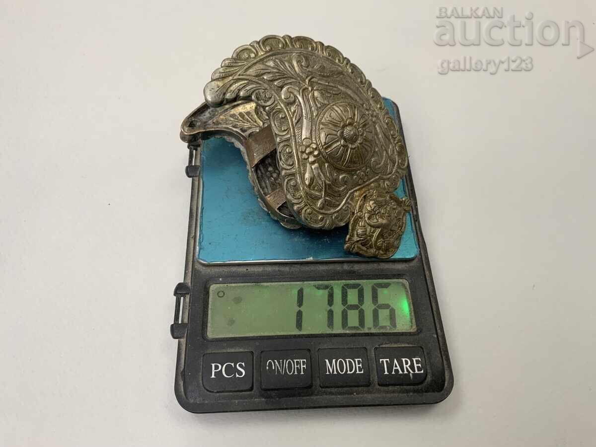 Revival silver clasps, forged - 7