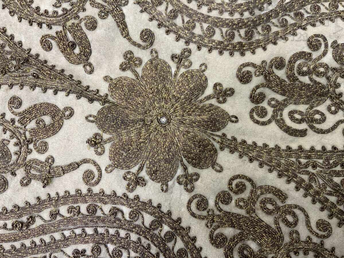 Revival Ottoman Vest with Gold Embroidery Tughra - 5 Revival Ottoman Vest with Gold Embroidery Tughra - 5