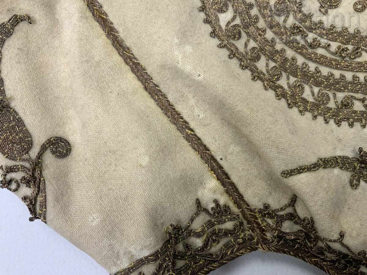 Revival Ottoman Vest with Gold Embroidery Tughra - 6 Revival Ottoman Vest with Gold Embroidery Tughra - 6