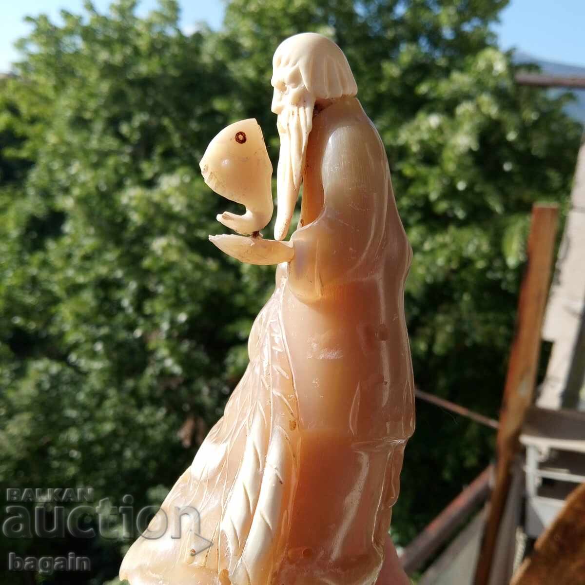 Ρωσικό άγαλμα. Ο ψαράς και το χρυσό ψάρι Ρωσικό άγαλμα. Ο ψαράς και το χρυσό ψάρι