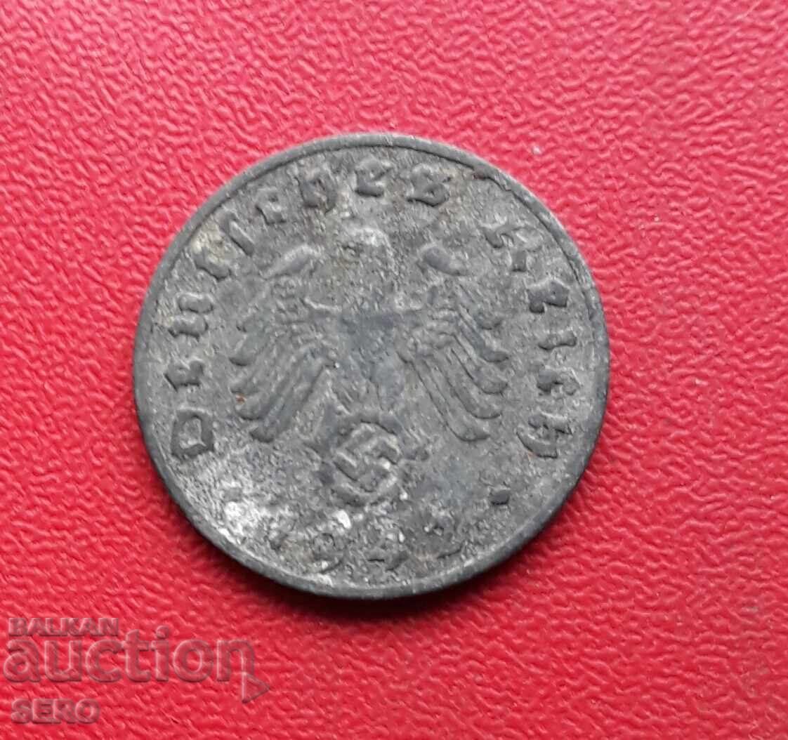 Γερμανία-ΙΙΙ Ράιχ-1 πφένιγκ 1942 G-Καρλσρούη Γερμανία-ΙΙΙ Ράιχ-1 πφένιγκ 1942 G-Καρλσρούη