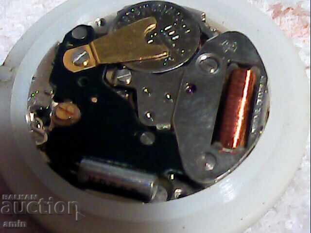 Gold-plated Swiss 4-hour watch, working, no battery - 5