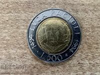 Ιταλία - 500 λίρες (1994) - 500 γρ. από την έκδοση του