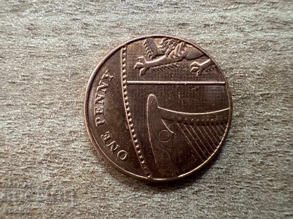 Ηνωμένο Βασίλειο - 1 πέννι (2014)