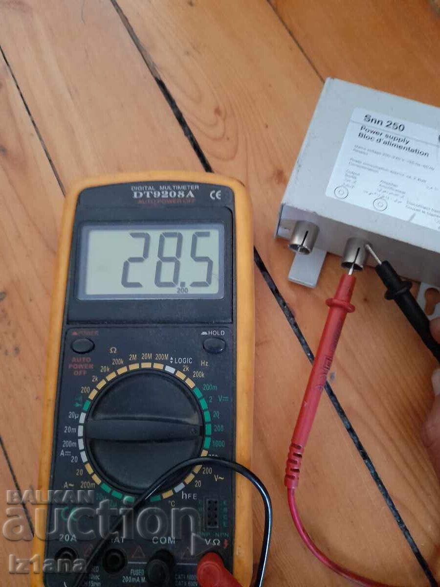 Παράδοση Παλιό τροφοδοτικό Hirschmann SNN 250 Παράδοση Παλιό τροφοδοτικό Hirschmann SNN 250