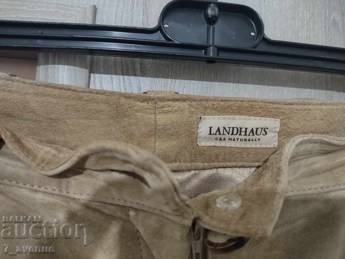 Pantaloni de damă, piele naturală, articol vestimentar superb, 22.10.25 - 5