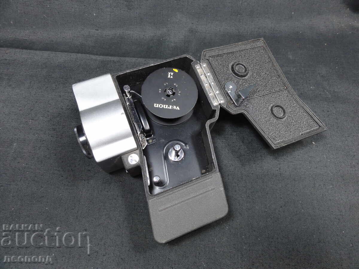 BZC STAR OLD RETRO 8mm MOVIE CAMERA VERNON 18/28 CAMERA - 7