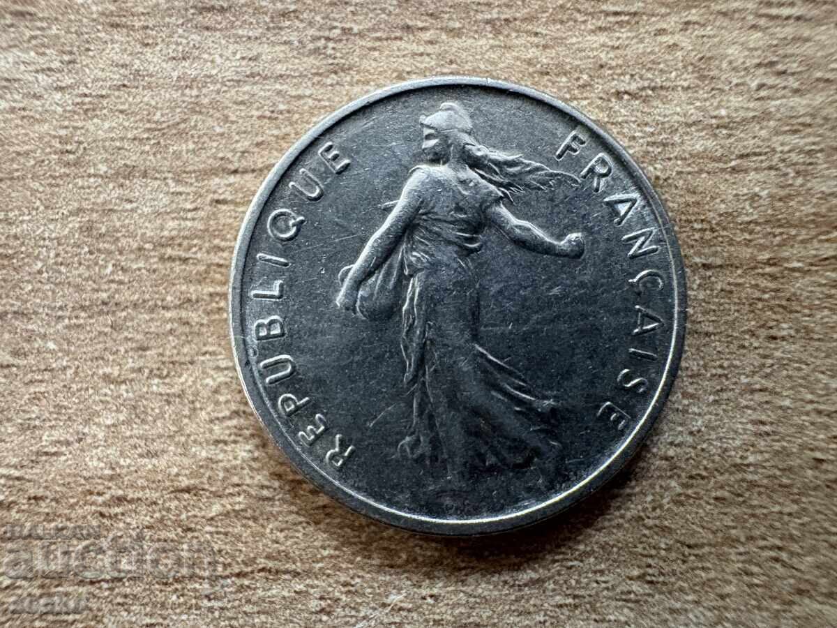 Γαλλία - 1/2 φράγκο (1969) με τιμή 0.35 BGN | € 0.18 Γαλλία - 1/2 φράγκο (1969) με τιμή 0.35 BGN | € 0.18