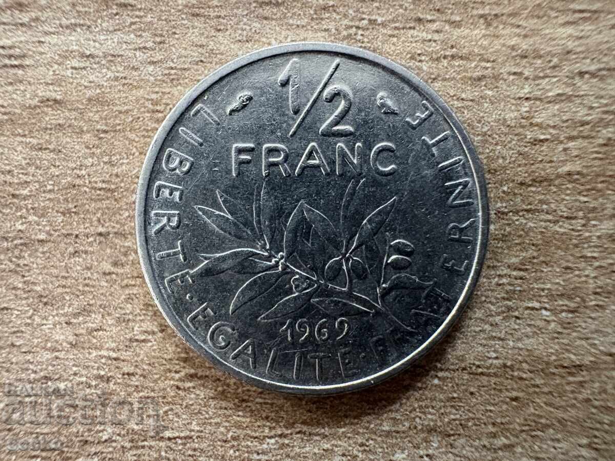 Γαλλία - 1/2 φράγκο (1969) Γαλλία - 1/2 φράγκο (1969)