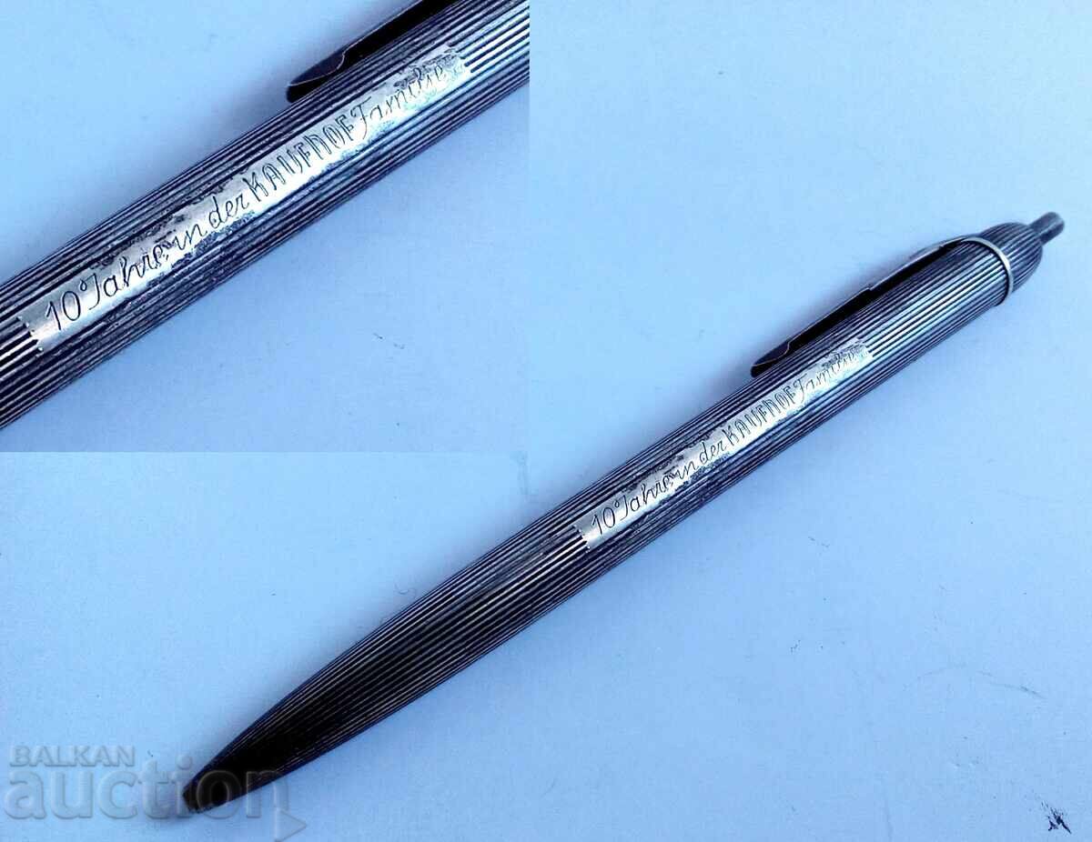 Silver pen with price 185.00 BGN | € 94.59