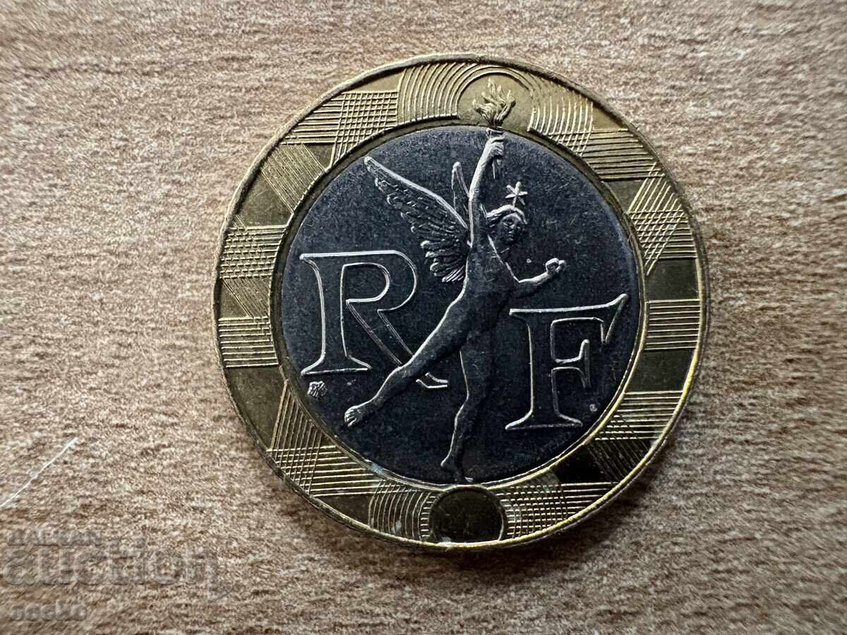 Γαλλία - 10 φράγκα (2000) με τιμή 2.55 BGN | € 1.30 Γαλλία - 10 φράγκα (2000) με τιμή 2.55 BGN | € 1.30