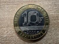 Γαλλία - 10 φράγκα (2000)