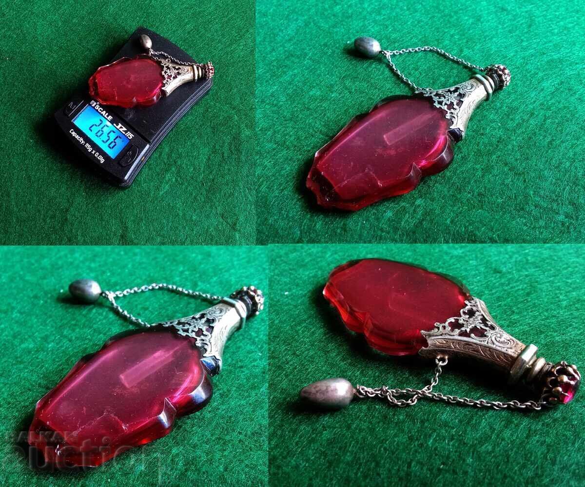 Licitație Sticla antică de parfum victoriană din 1890