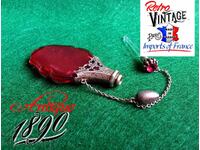 Античен викториански флакон за парфюм от 1890г