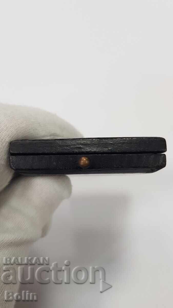 Πολύ σπάνιο κουτί πριγκιπικού μεταλλίου επιτραπέζιου Πλόβντιβ 1892 - 6