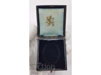 Много рядка княжеска кутия за настолен медал Пловдив 1892 г.