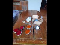 Set vechi pentru bicicletă, far, dinam, sonerie, reflectorizant