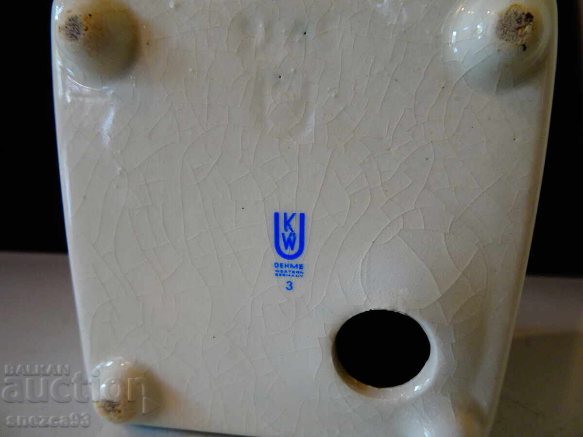 Porcelain Ashtray Armchair, KWU Dehme, W. Germany - 5