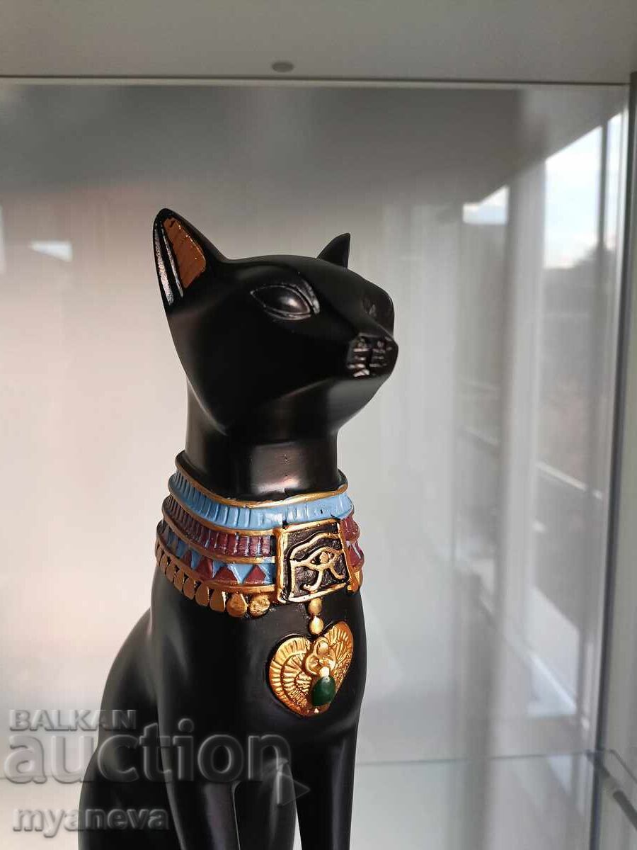 Αιγυπτιακή αγαλμάτιδα της Bastet, θεάς-γάτας - 5