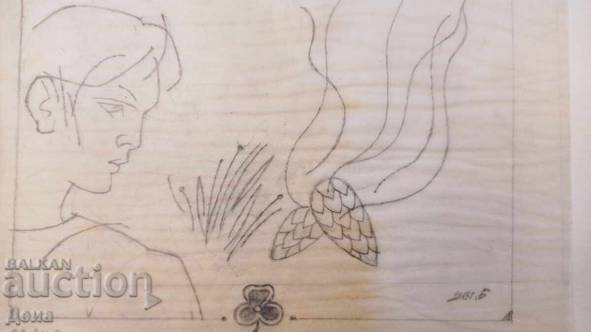 Eugene Bosyatsky drawing-illustration 1990 - 6 Eugene Bosyatsky drawing-illustration 1990 - 6