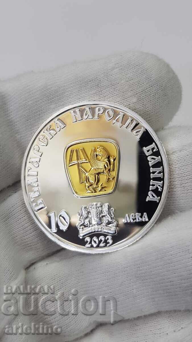 Delivery of Silver Jubilee Coin 10 Leva 2023 Michael III Shishman Delivery of Silver Jubilee Coin 10 Leva 2023 Michael III Shishman