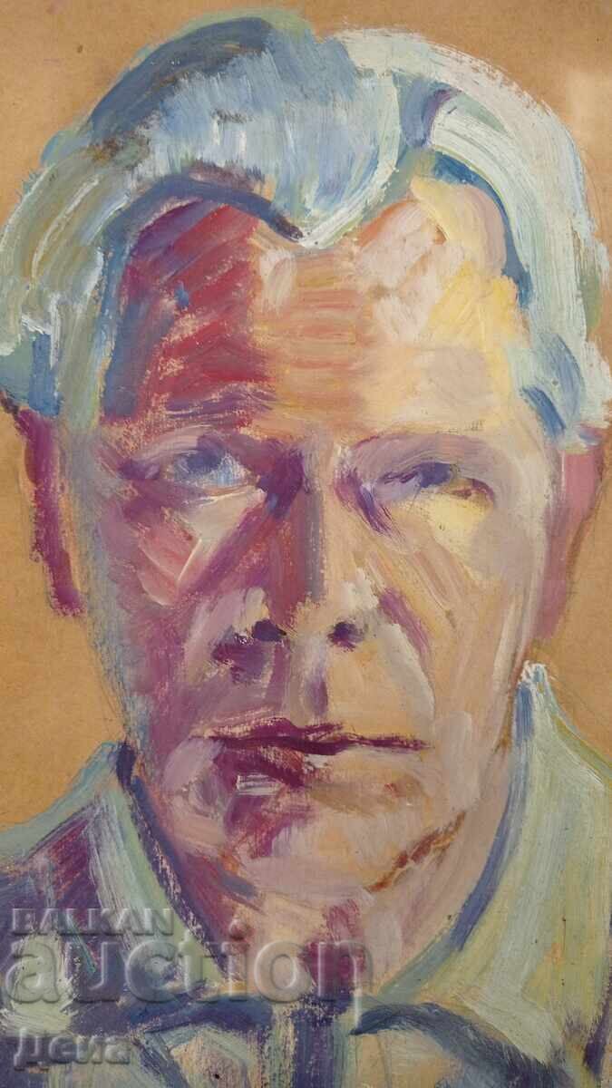 Auction  Dimitar Kandimirov Self-Portrait