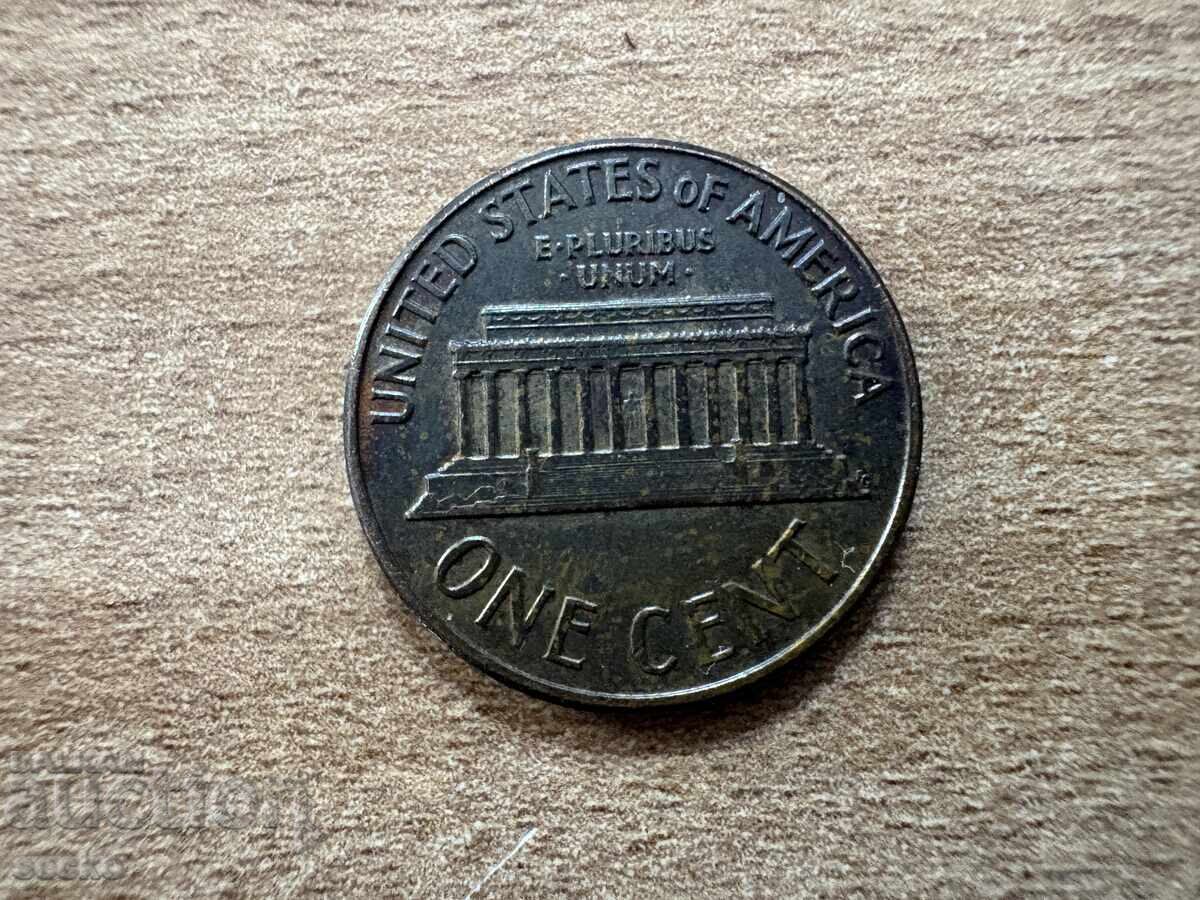 SUA - 1 cent (1962) - D