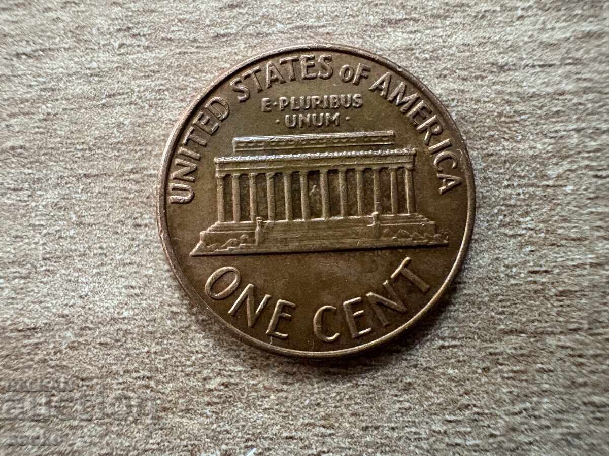 ΗΠΑ - 1 σεντ (1969) - S ΗΠΑ - 1 σεντ (1969) - S