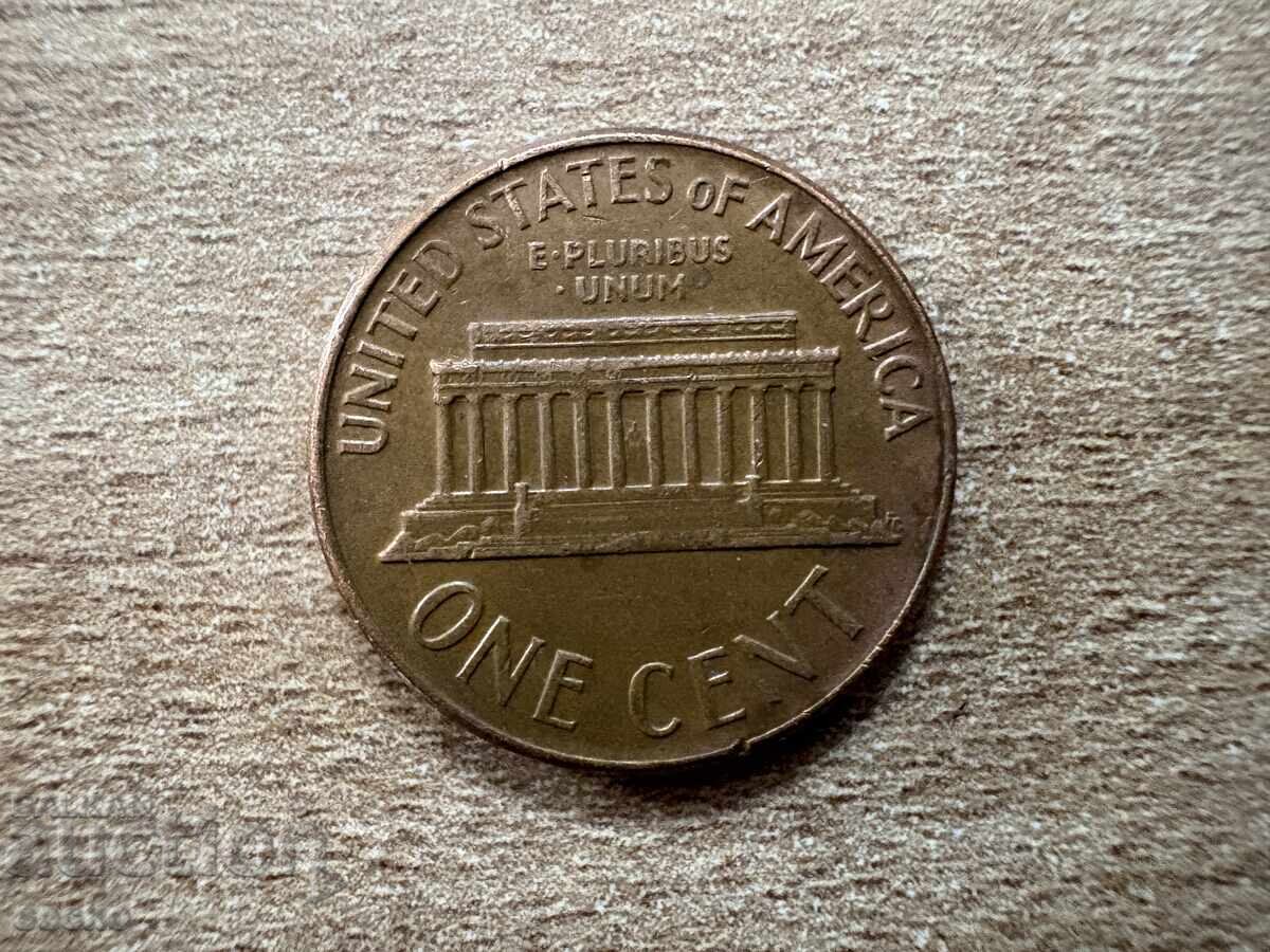 SUA - 1 cent (1965) SUA - 1 cent (1965)