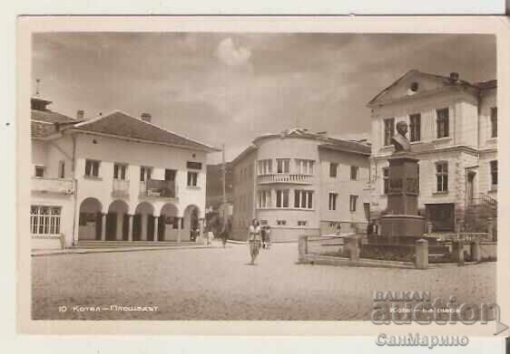 Картичка  България  Котел Площадът*