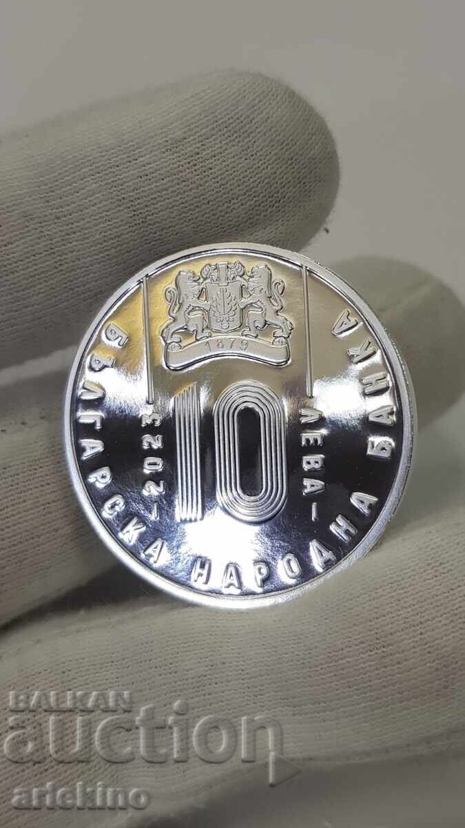 Auction Silver Jubilee Coin 10 Leva 2023 Olympic Committee Auction Silver Jubilee Coin 10 Leva 2023 Olympic Committee