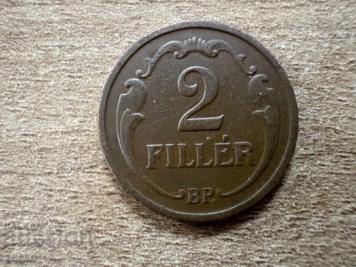 Ουγγαρία - 2 φίλερ (1934)