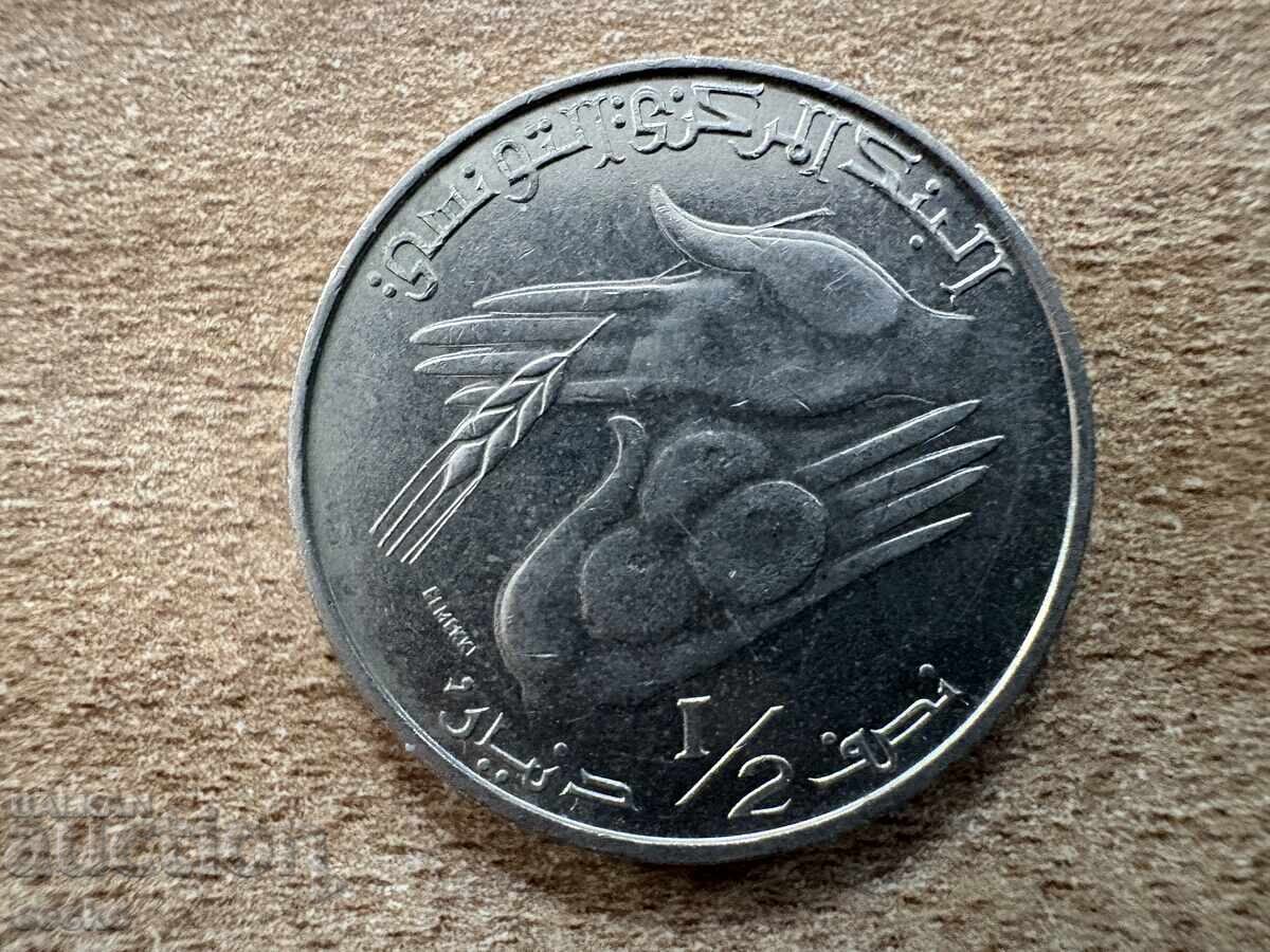 Τυνησία - 1/2 δηνάριο (1983)