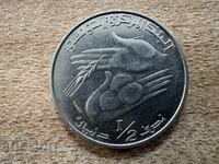 Τυνησία - 1/2 δηνάριο (1983)