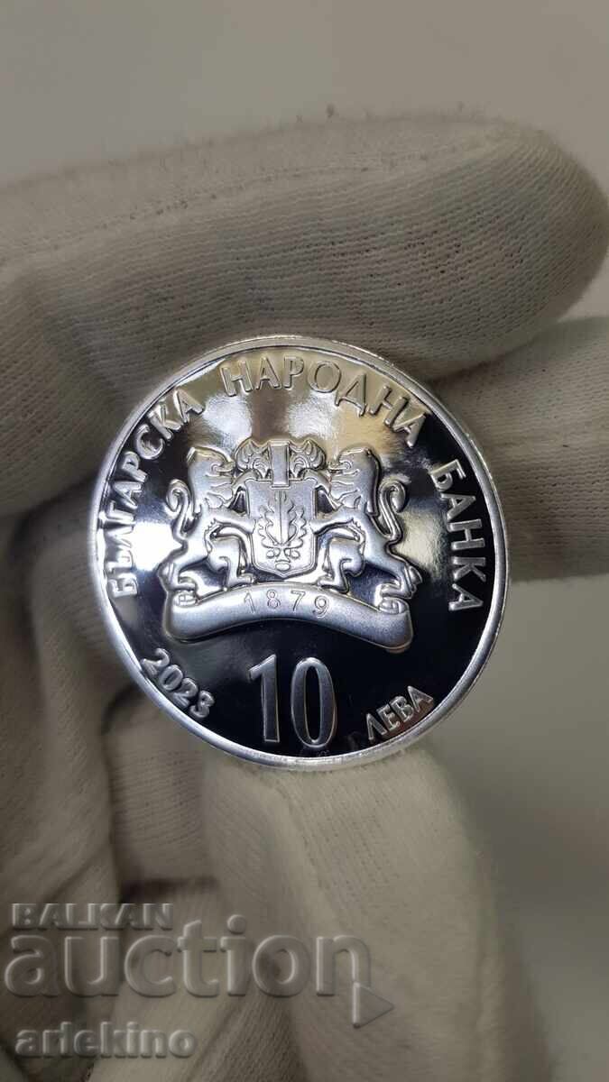 Delivery of Silver Jubilee Coin 10 Leva 2023 Hristo Botev