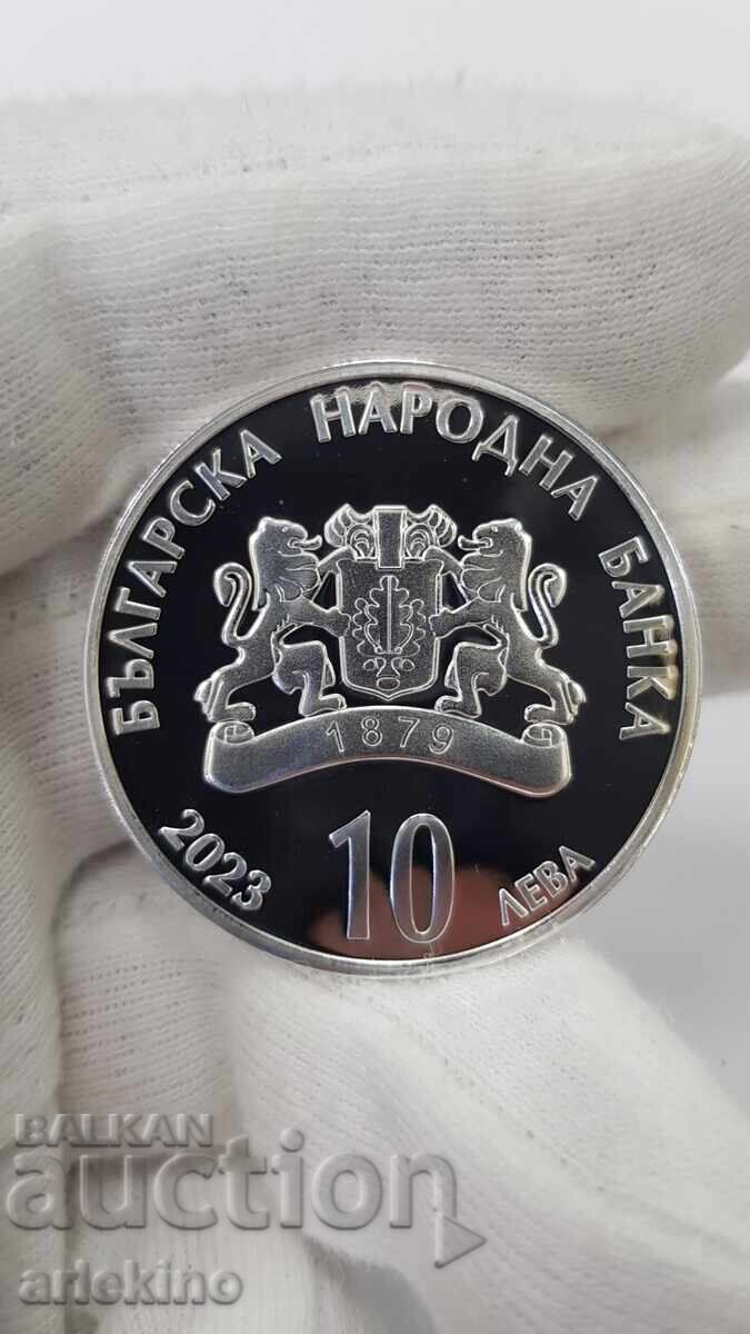 Silver Jubilee Coin 10 Leva 2023 Hristo Botev - 5