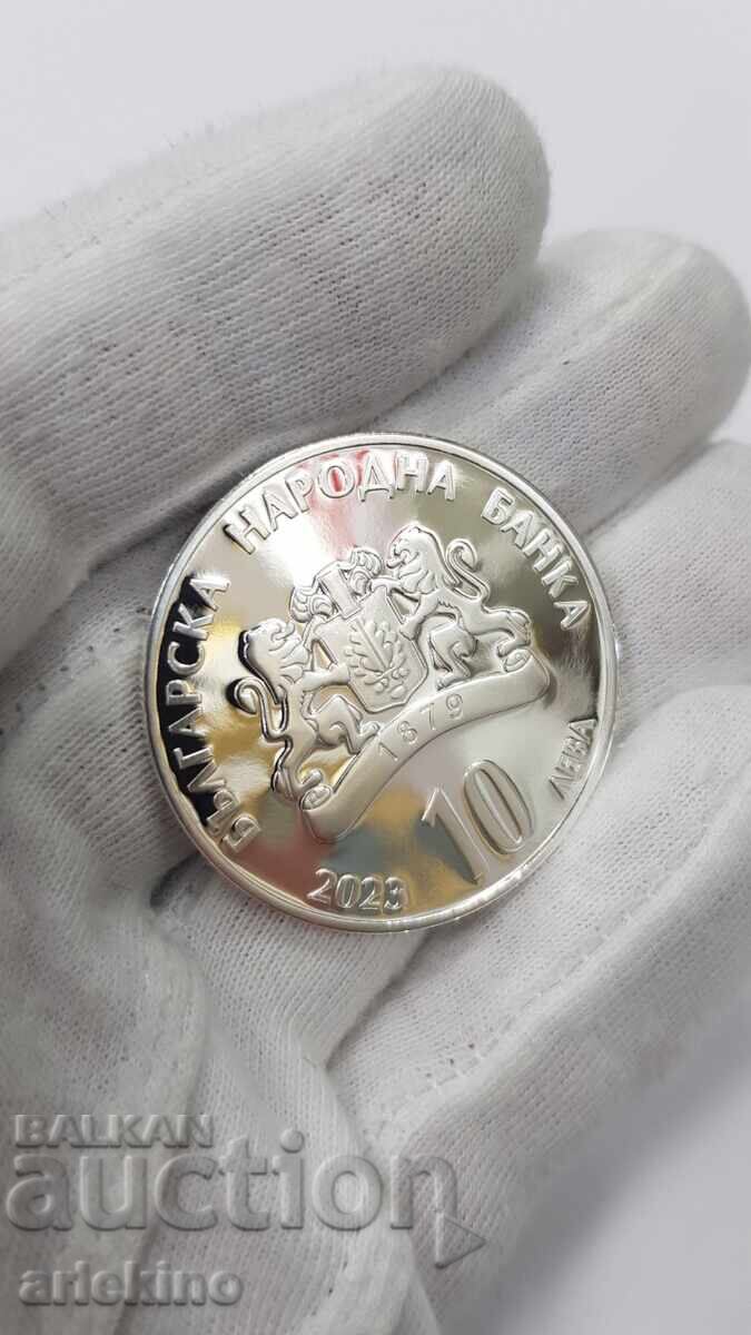 Silver Jubilee Coin 10 Leva 2023 Hristo Botev - 6