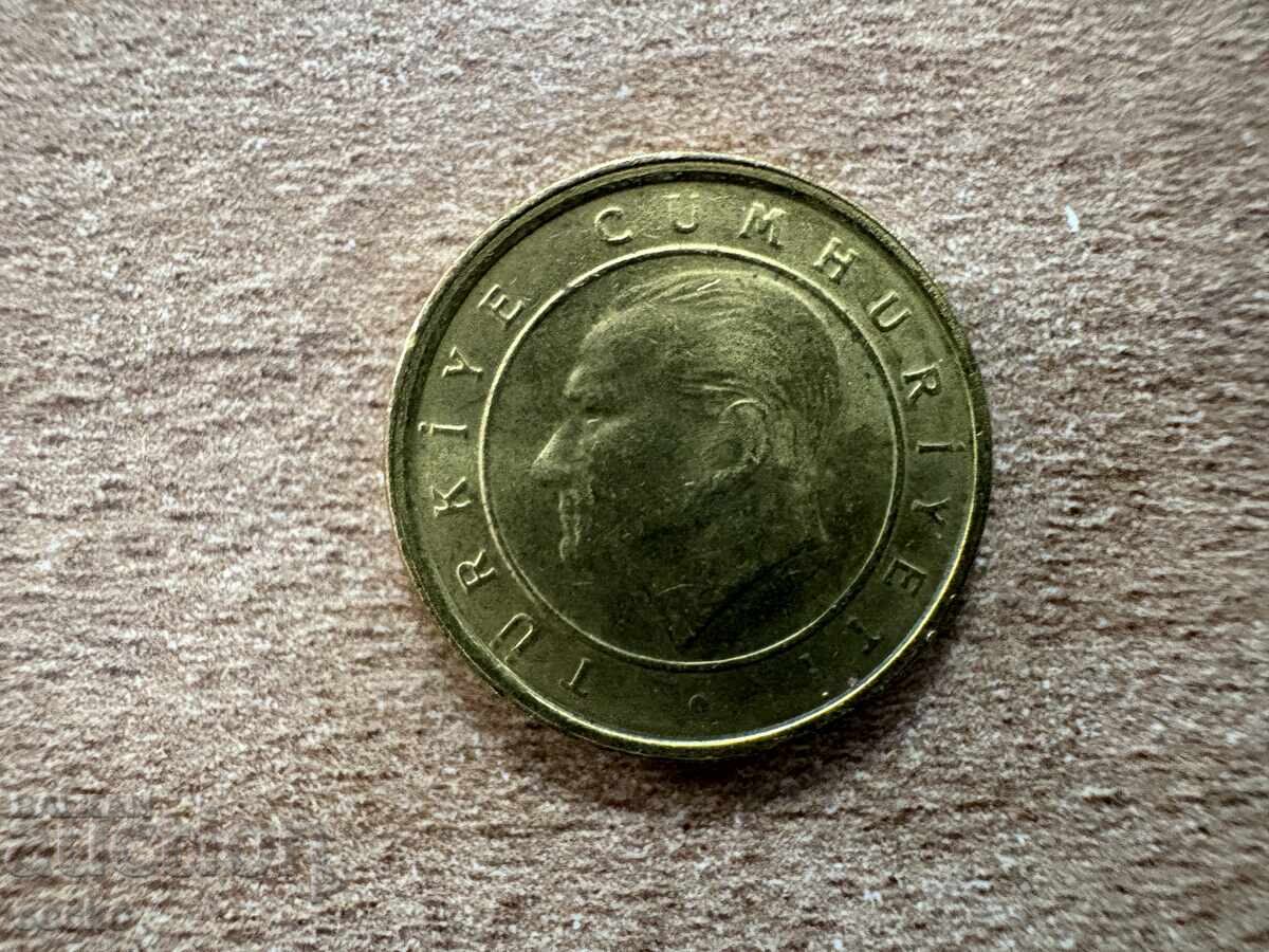 Турция - 1 куруш (2005) с цена 0.20 лв. | € 0.10 Турция - 1 куруш (2005) с цена 0.20 лв. | € 0.10