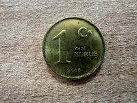 Турция - 1 куруш (2005)