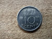 Ολλανδία - 10 λεπτά (1948)