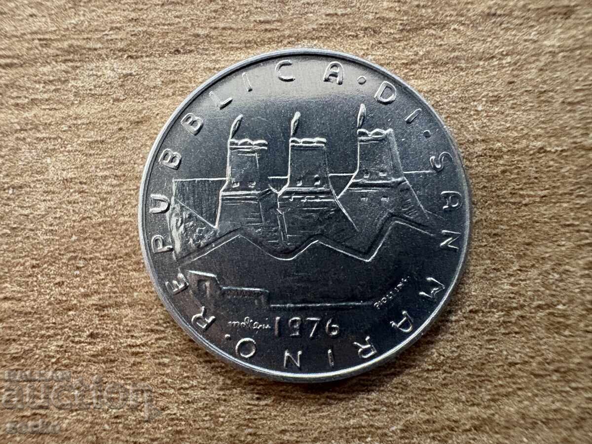 San Marino - 10 Lire (1976) - Republic with price 2.30 BGN | € 1.18