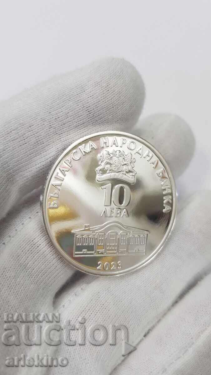 Silver Jubilee Coin 10 Leva 2023 Nayden Gerov - 5 Silver Jubilee Coin 10 Leva 2023 Nayden Gerov - 5